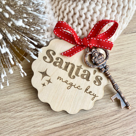 Santa’s Magic Key - wavy