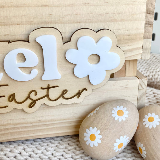 Easter crate- Daisy